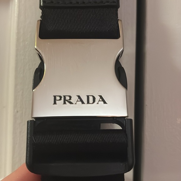 Prada, Re-Nylon and leather backpack